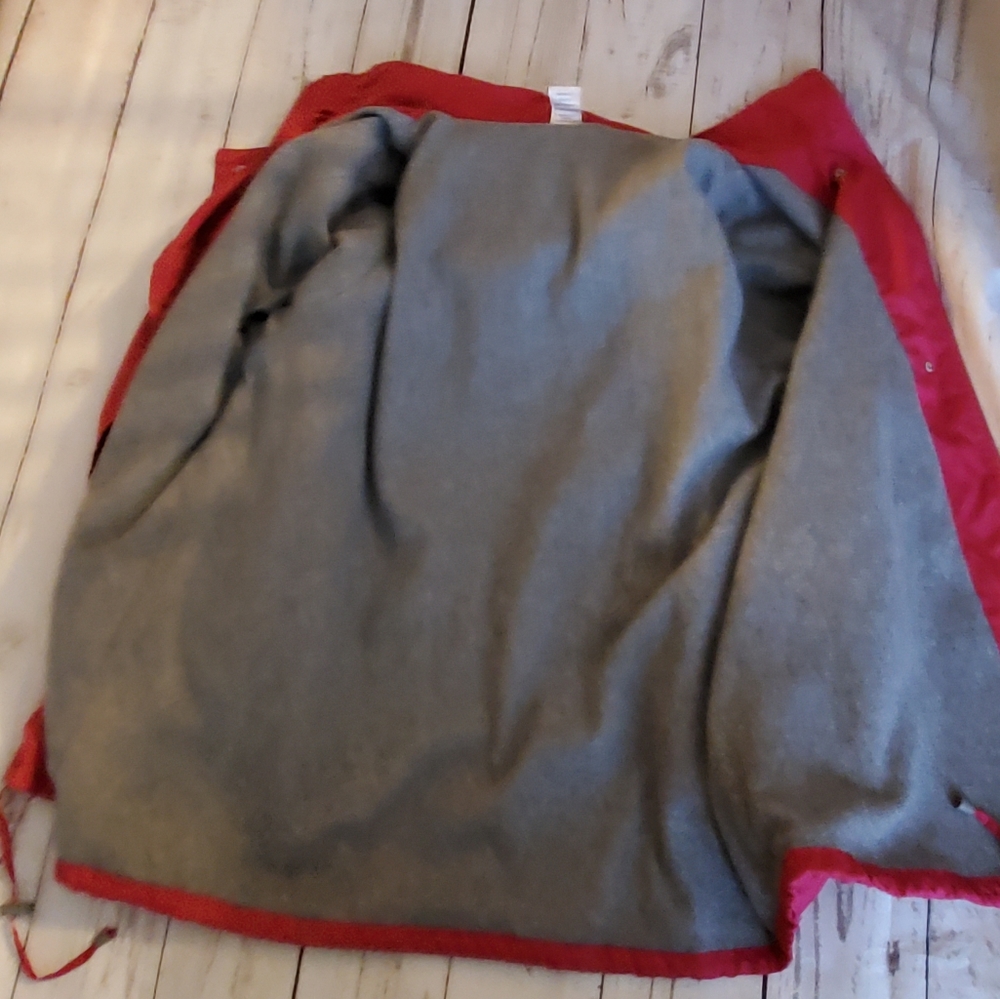 Raspberry colored windbreaker with fleece lining size 2X - Picture 7 of 11